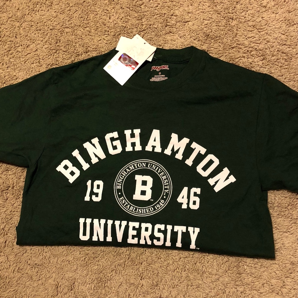 NWT Binghamton University College Jansport T-shirt